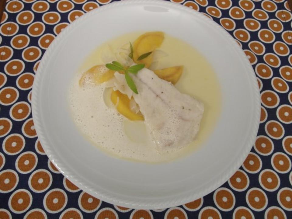 Das perfekte Dinner Rezepte - Pochierter Steinbutt mit Nektarinen und ... Das perfekte Dinner Rezepte - Pochierter Steinbutt mit Nektarinen und ...