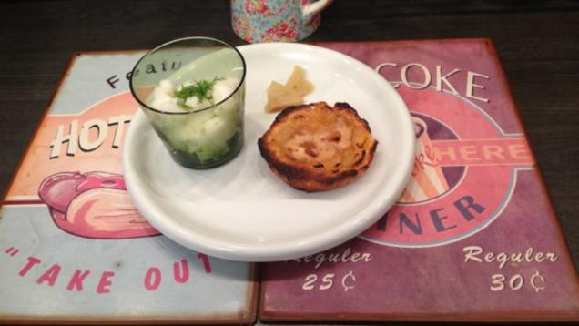 Das perfekte Dinner Rezepte - Zitronensorbet auf Gurke mit Gin aus dem ...