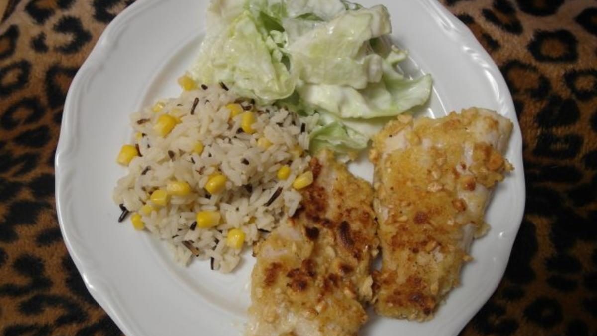 Das perfekte Dinner Rezepte - Zanderfilet mit Reis und grünem Salat mit ...