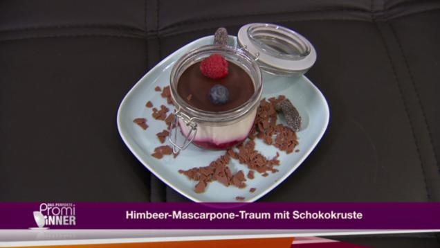 Himbeer-Mascarpone-Traum mit Schokokruste