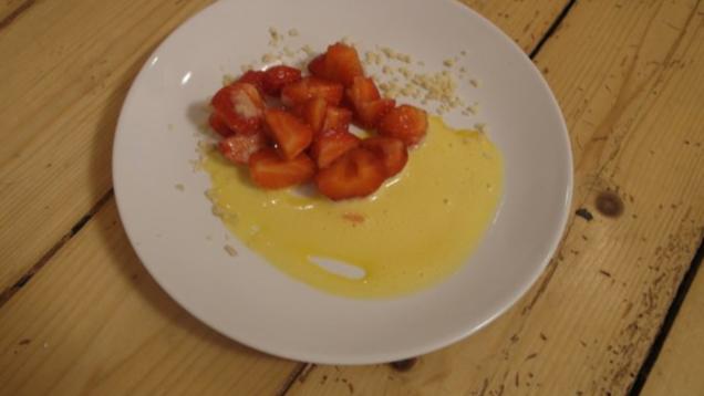 Das perfekte Dinner Rezepte - Gratinierte Erdbeeren an einer ...