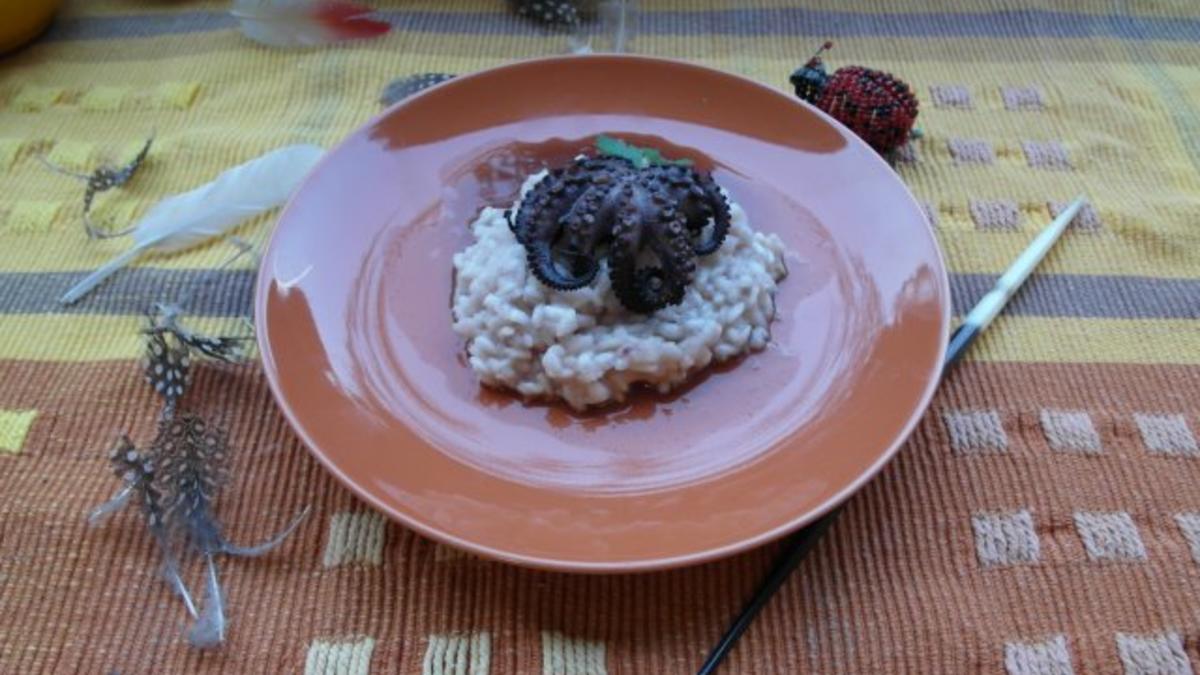 Baby-Oktopus-Risotto