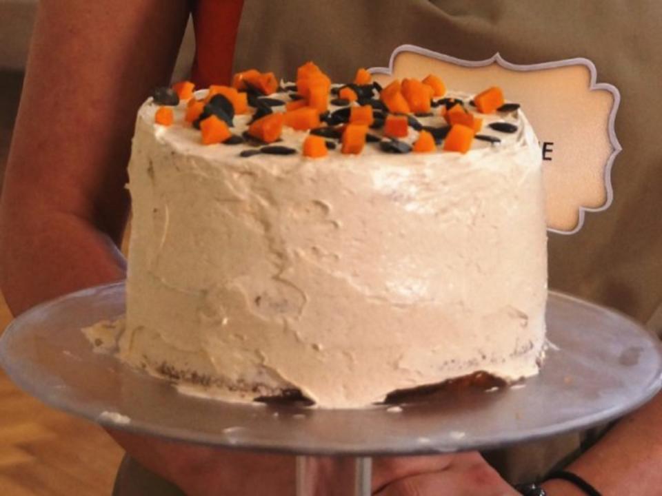 "Low-Carb Kürbisversuchung mit Zimtnote"