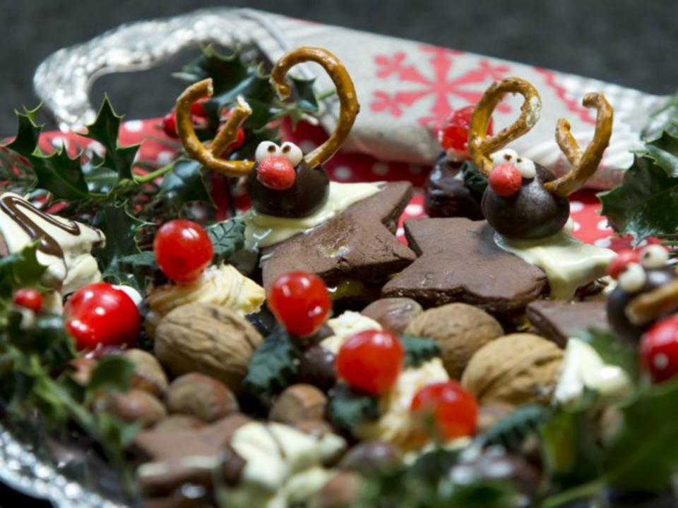 "Cappuccino-Spritzgebäck mit Kokoscreme"