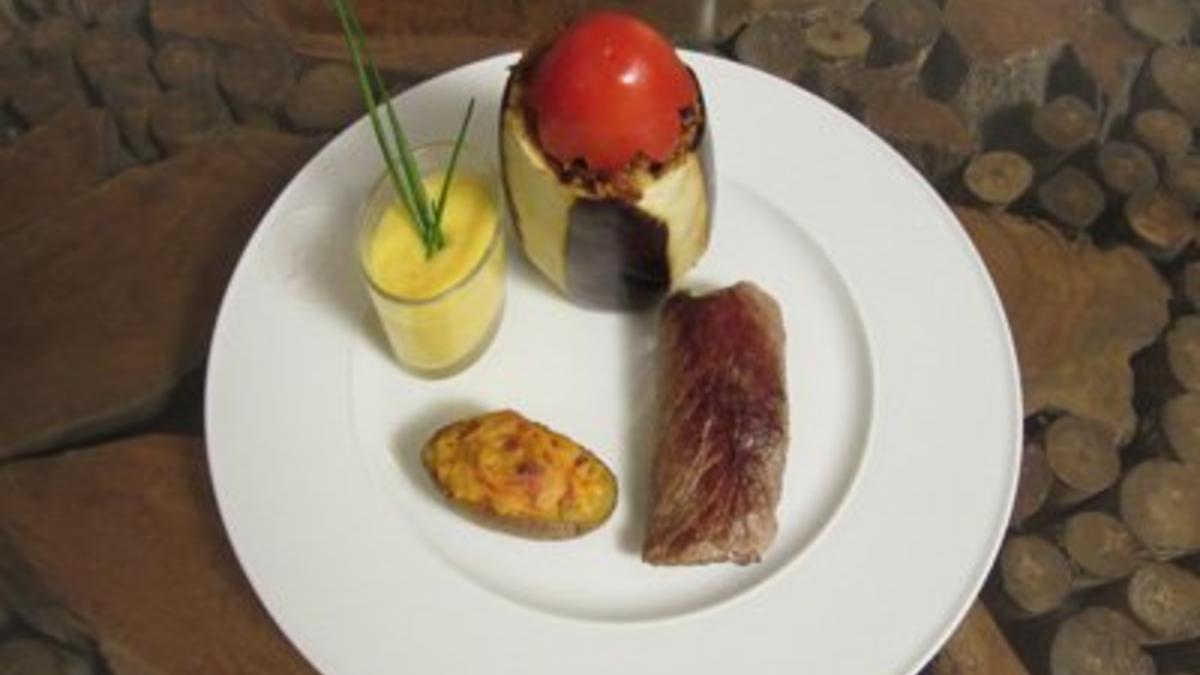 Das perfekte Dinner Rezepte - Zebrasteak/Windhoek, Kartoffel/Lüderitz ...