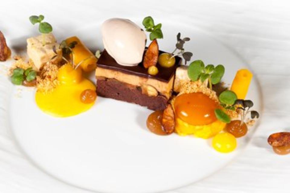 Gâteau von Dulcey Schokolade & Mango