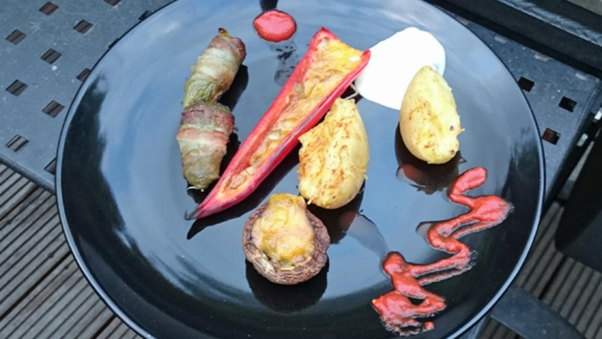 Das perfekte Dinner Rezepte - Jalapeno, Champions, Spitzpaprika mit ...
