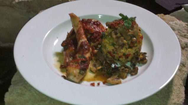Das perfekte Dinner Rezepte - Kaninchen im Parmaschinkenmantel mit