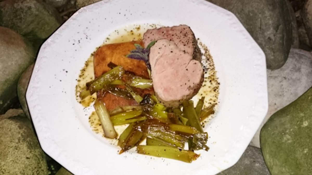 Das perfekte Dinner Rezepte - Glasierte Schweinefilets mit ...