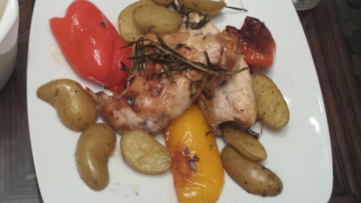 Das perfekte Dinner Rezepte - Conejo al ajillo - Knoblauch Kaninchen ...