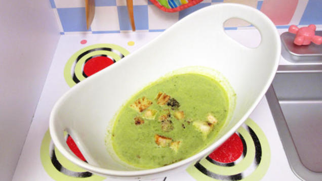 Das perfekte Dinner Rezepte - Brunnenkresse-Suppe mit ...