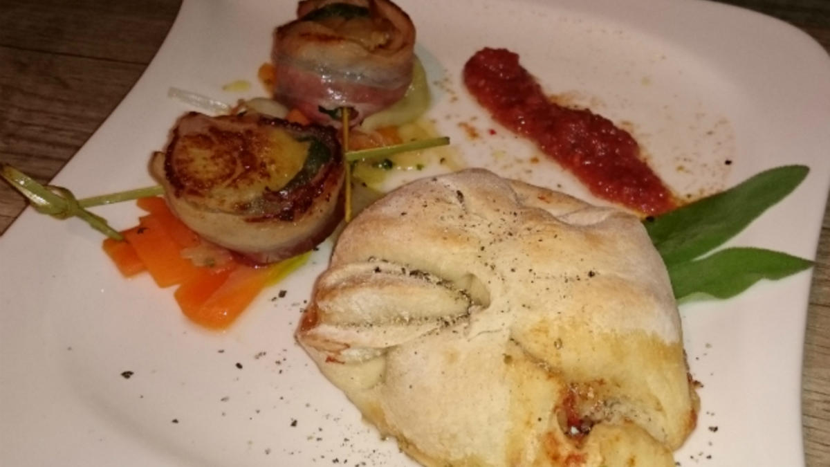 Das perfekte Dinner Rezepte - Jakobsmuscheln kuscheln im Speckmantel ...