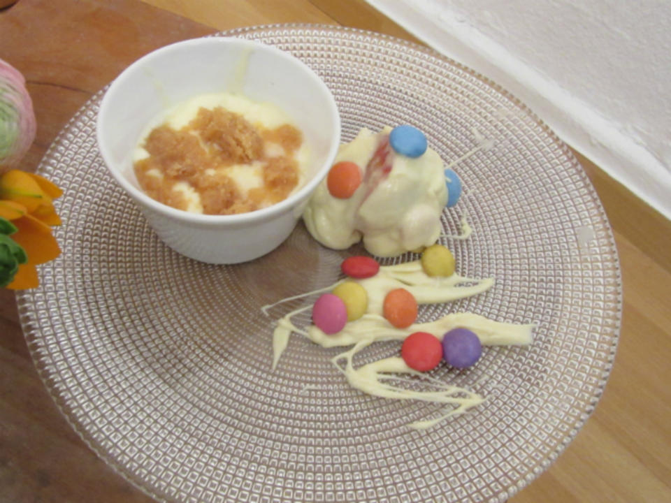 Panna Cotta und Karamell