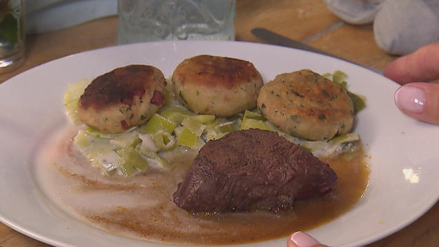 Das perfekte Dinner Rezepte - Simmentaler Rinderfilet mit dreierlei ...