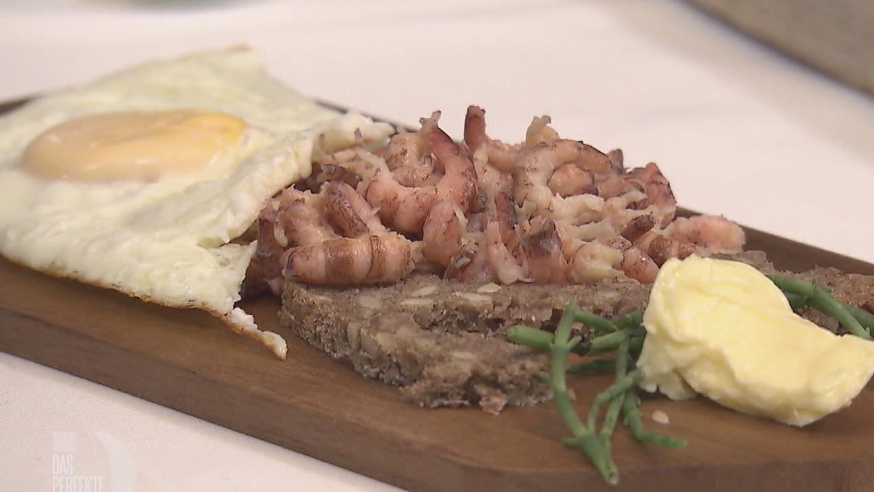 Das perfekte Dinner Rezepte - Krabben-Brot
