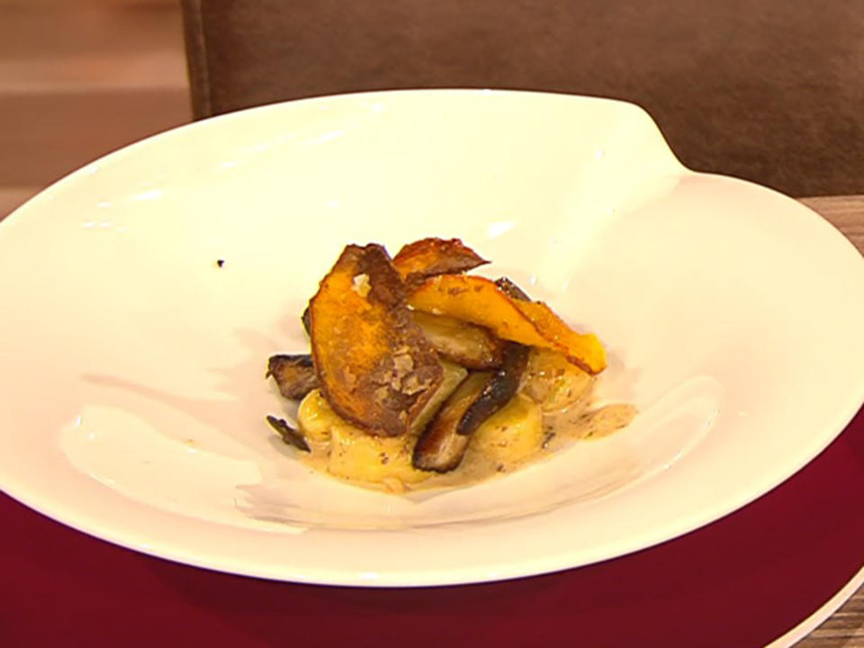 Vox Rezepte - Kartoffelgnocchi mit Steinpilzen und Hokkaido (Damian ...