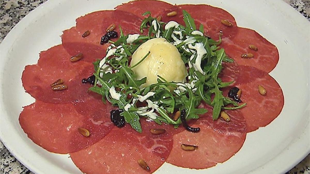 Das perfekte Promi Dinner Rezepte - Rindercarpaccio mit Parmesan und ...
