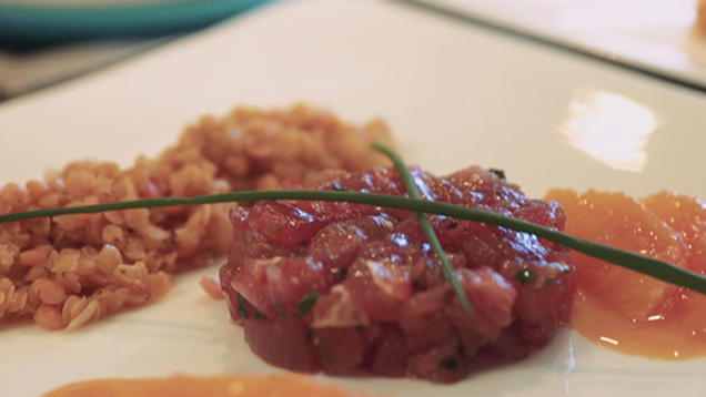 Das perfekte Dinner Rezepte - Thunfischtatar mit roten Linsen und ...