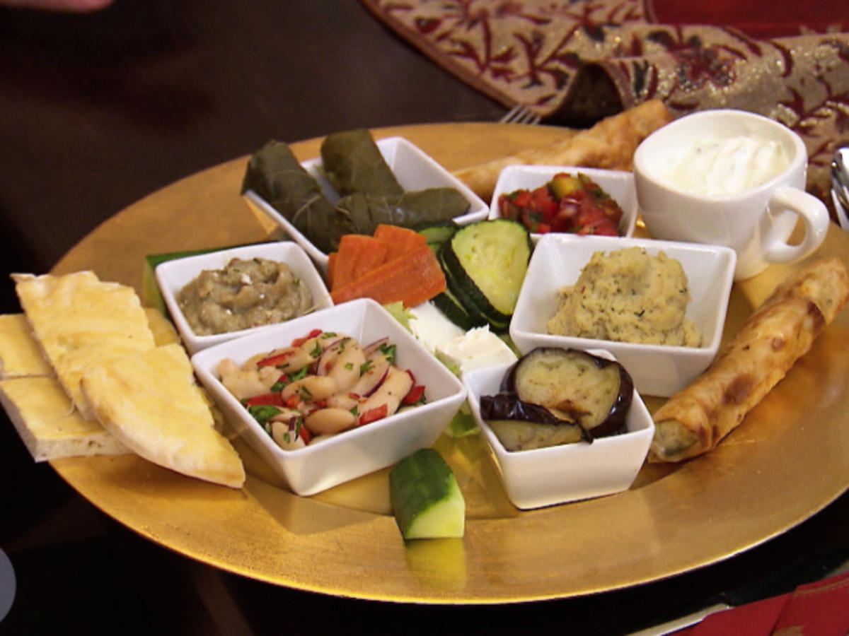 Das perfekte Dinner Rezepte - Türkische Mezze (Vorspeisen)