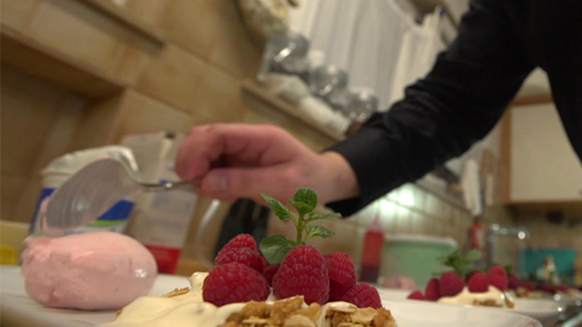 Das perfekte Dinner Rezepte - Cranachan mit Himbeer-Joghurteis