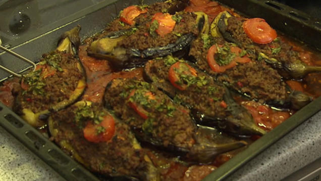 Das Perfekte Dinner Rezepte Karniyarik Mit Bulgur