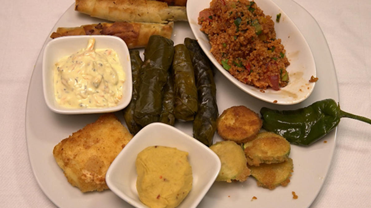 Das Perfekte Dinner Rezepte - Orientalische Vorspeisenplatte