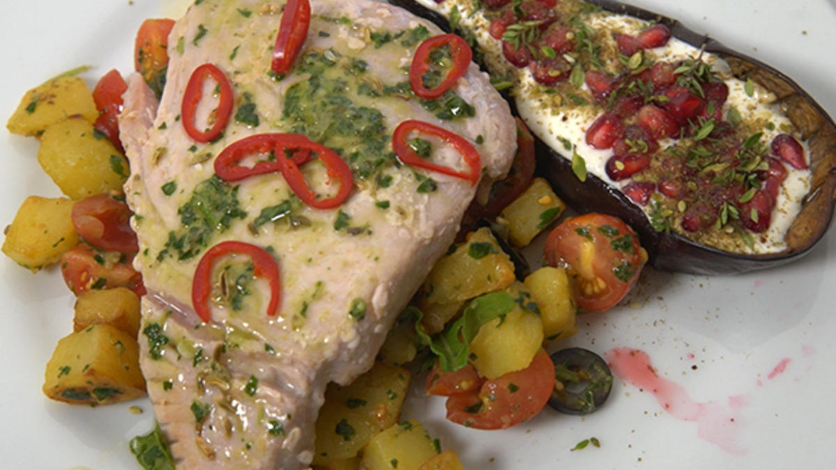 Das perfekte Dinner Rezepte - Thunfischsteaks mit Salsa Verde und ...