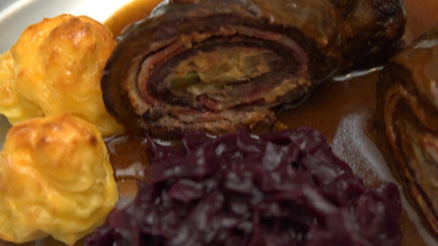 Rouladen mit adliger Begleitung