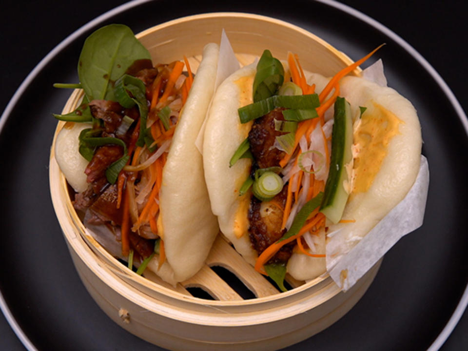 I’m crazy Bao you. Gefüllte Bao Bun