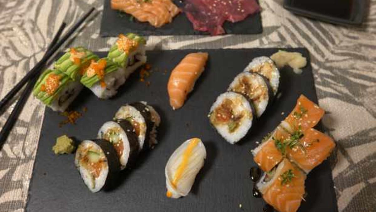 Das perfekte Dinner Rezepte - Sushi mit Lachs-Sashimi und ...