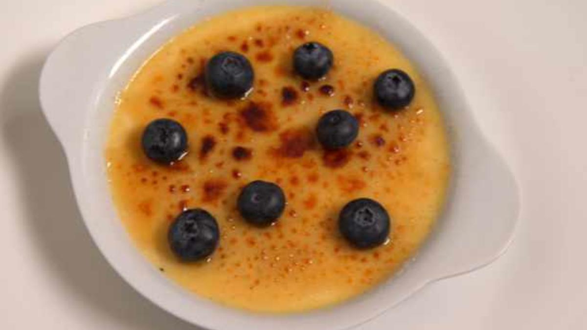 Das perfekte Dinner Rezepte - Creme Brûlée mit Früchten
