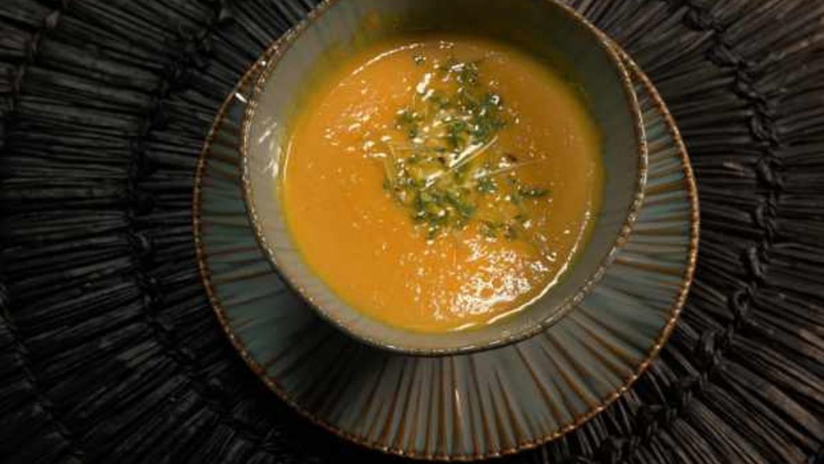 Das perfekte Dinner Rezepte - Ingwer-Karotten-Suppe