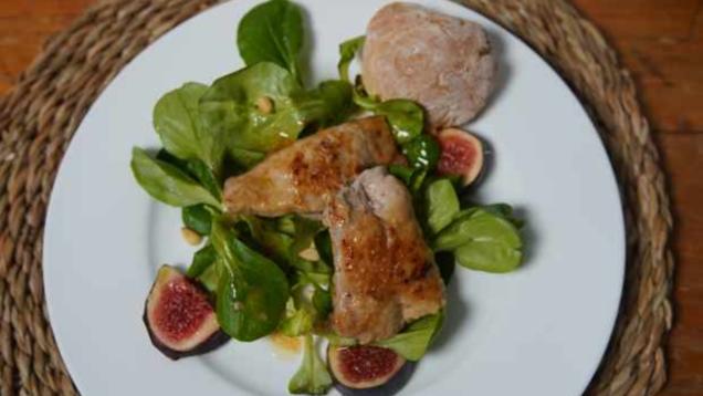 Das perfekte Dinner Rezepte - Saltimbocca auf Salat