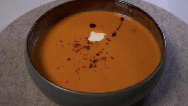 Rezept: Kürbis-Chili-Suppe