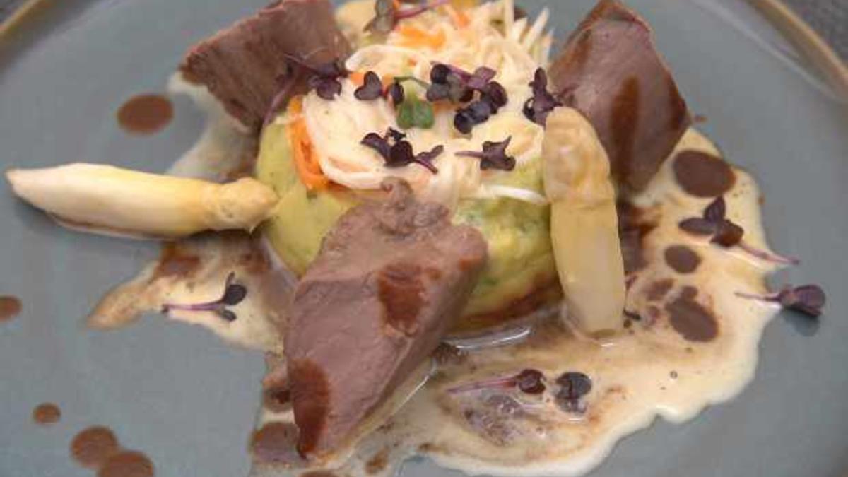 Das perfekte Dinner Rezepte - Wildschweinfilet mit Kartoffelpüree und ...