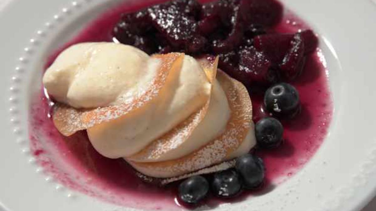 Das perfekte Dinner Rezepte - Vanille-Limoncello-Mille Feuille mit ...