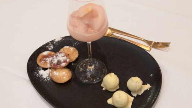 Das perfekte Dinner Rezepte - Belgische Eierlikörpralinen, Champagner ...
