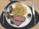 Roastbeef mit Trüffel Tagliatelle und Speckbohnen