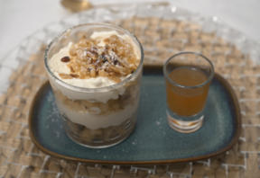 Südtiroler Apfelstrudel im Glas