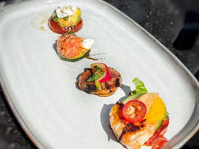 4 Starter: Feta / Lachs / Garnele / Reh (Tim Bendzko)
