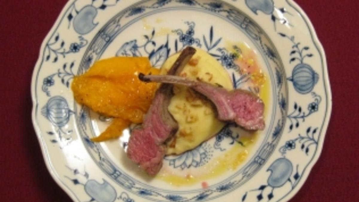 Das perfekte Dinner Rezepte - Lammkarree mit Papaya und parfümiertem ...