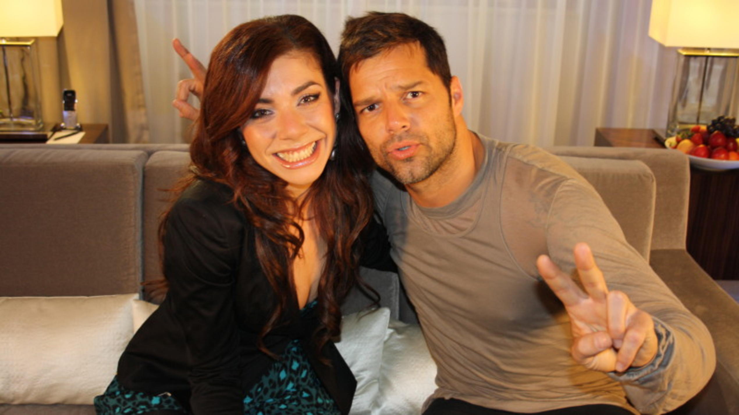Superstar Ricky Martin trifft auf "X Factor"-Gewinnerin Edita