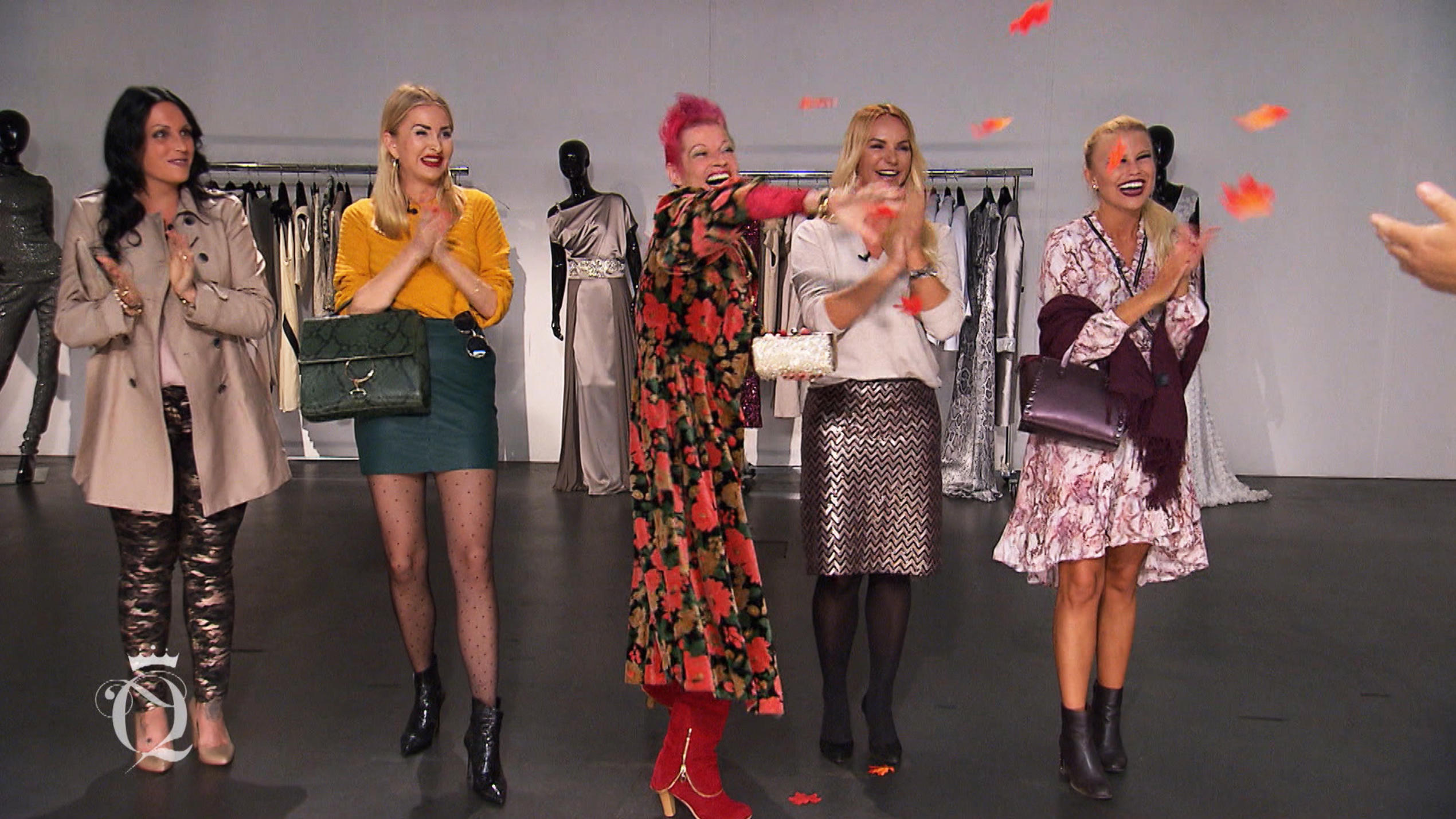 Shopping Queen in Wien: Die Kandidatinnen Theresa, Sophie, Meret, Daniela und Lara im Finale