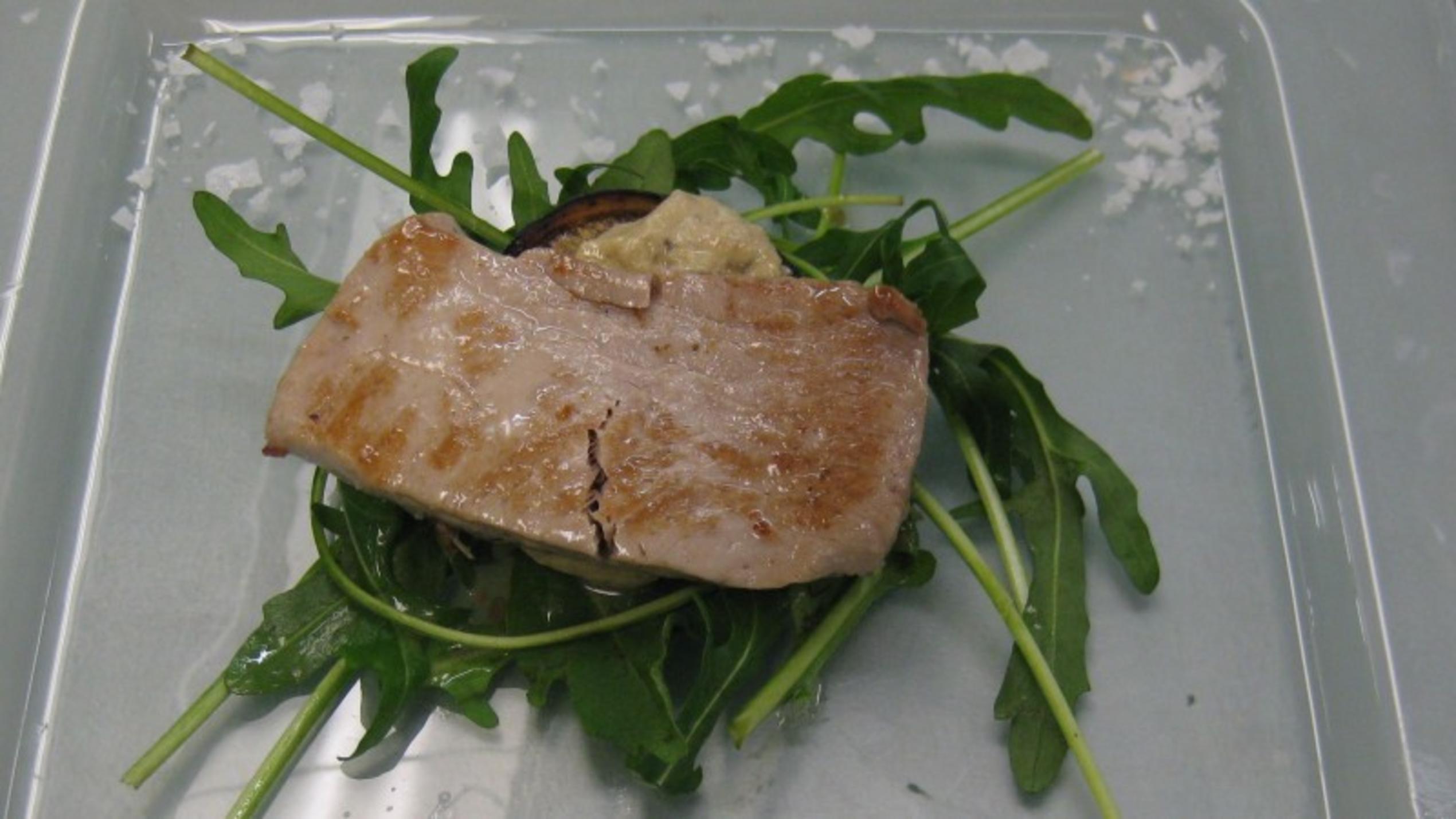 Unter Volldampf am 04.04.2011, Tunfisch auf Avocadocreme