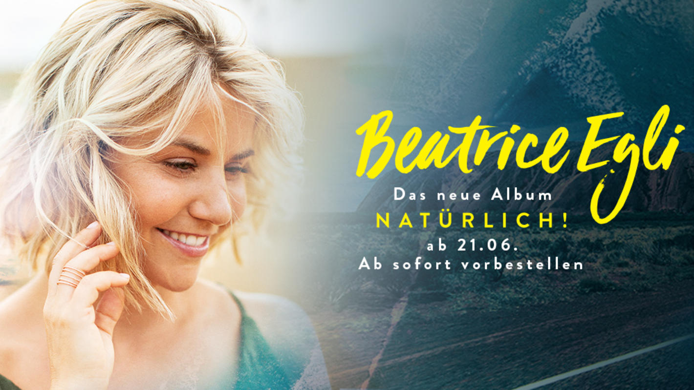 Beatrice Egli mit dem neuen Album Nat rlich und der ersten