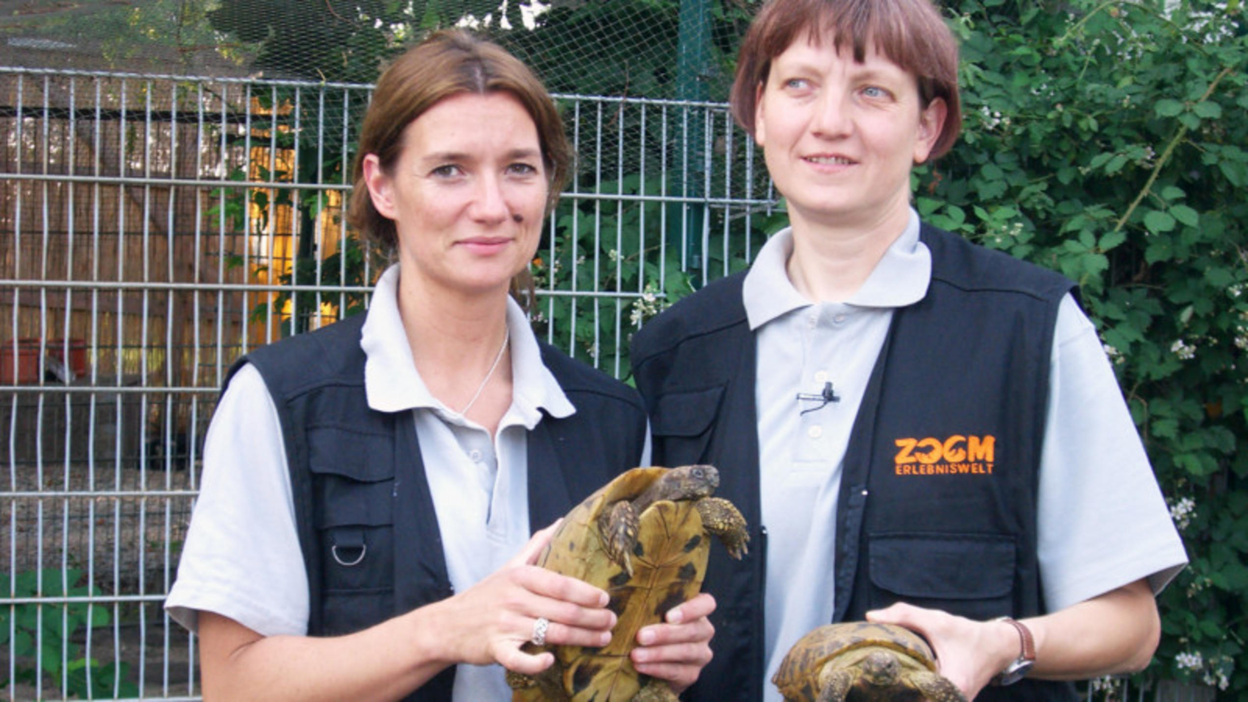 Menschen, Tiere und Doktoren, Zoo Gelsenkirchen, Dr. Pia Krawinkel und Stefanie Göbel