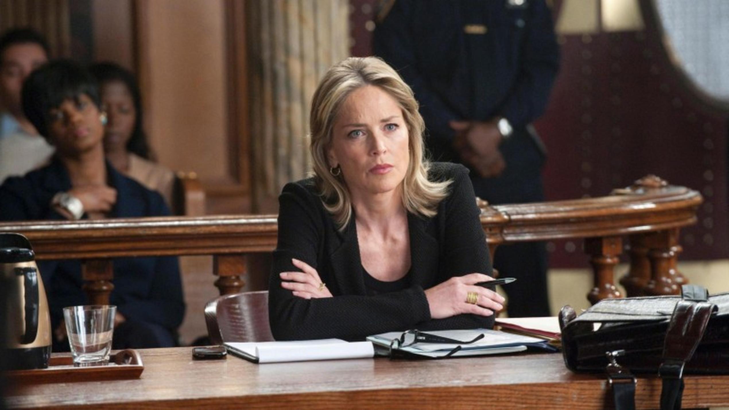 Sharon Stone in "Law & Order: SVU"