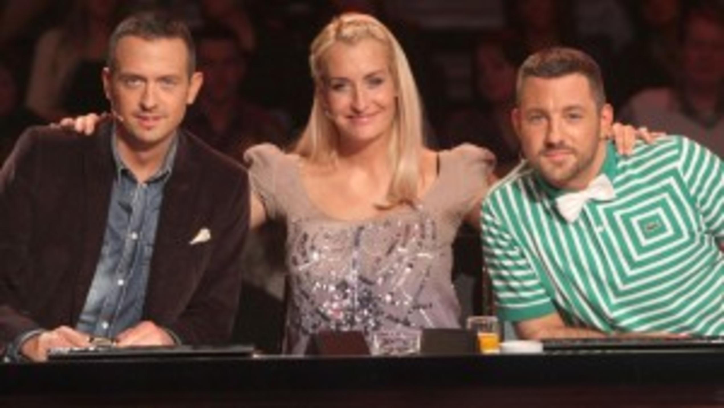 Die "X Factor"-Juroren Till Brönner, Sarah Connor und Das Bo