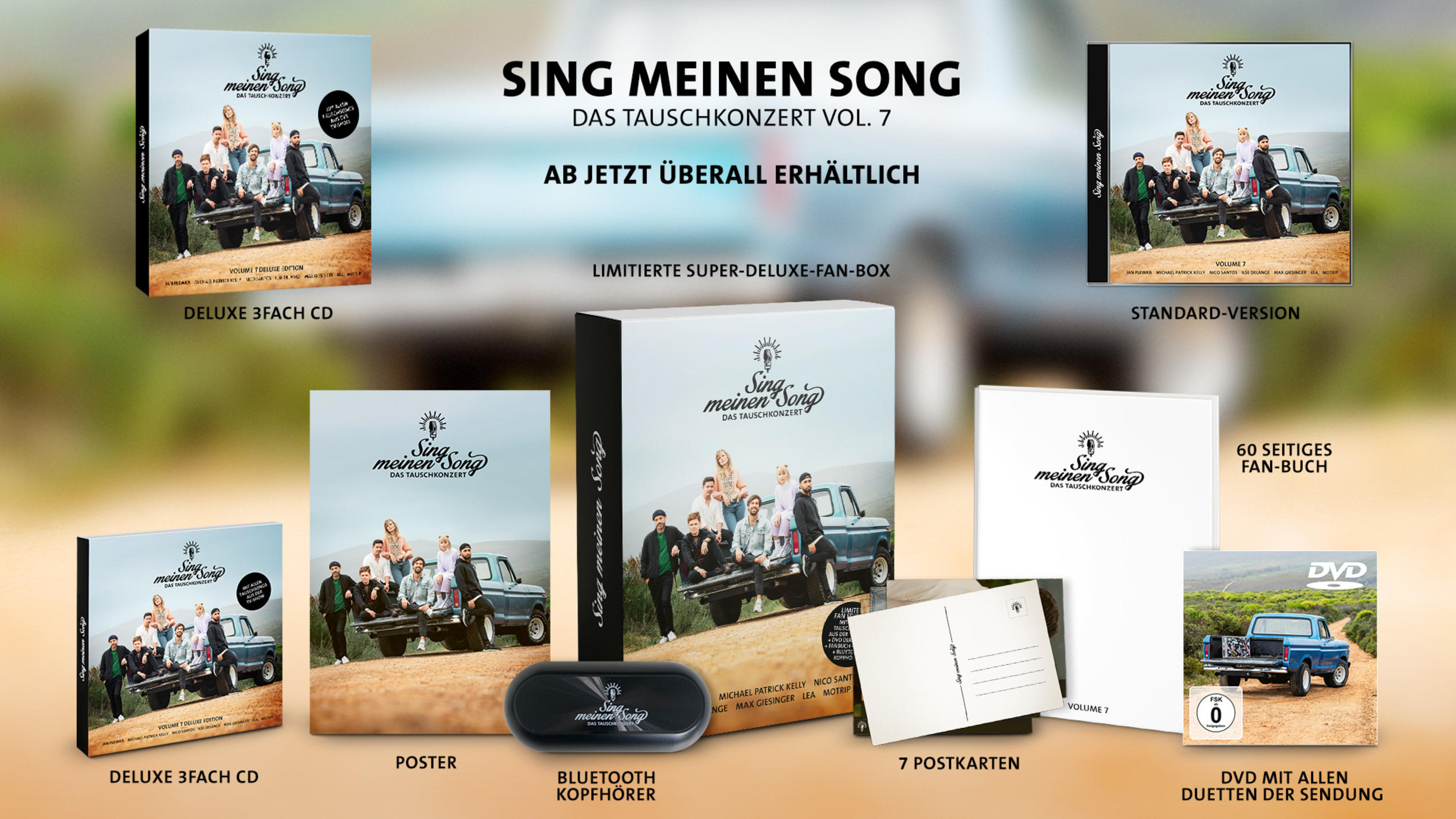 Das begleitende Album zur Tauschkonzert-Staffel 2020:  „Sing meinen Song – Das Tauschkonzert Vol.7“