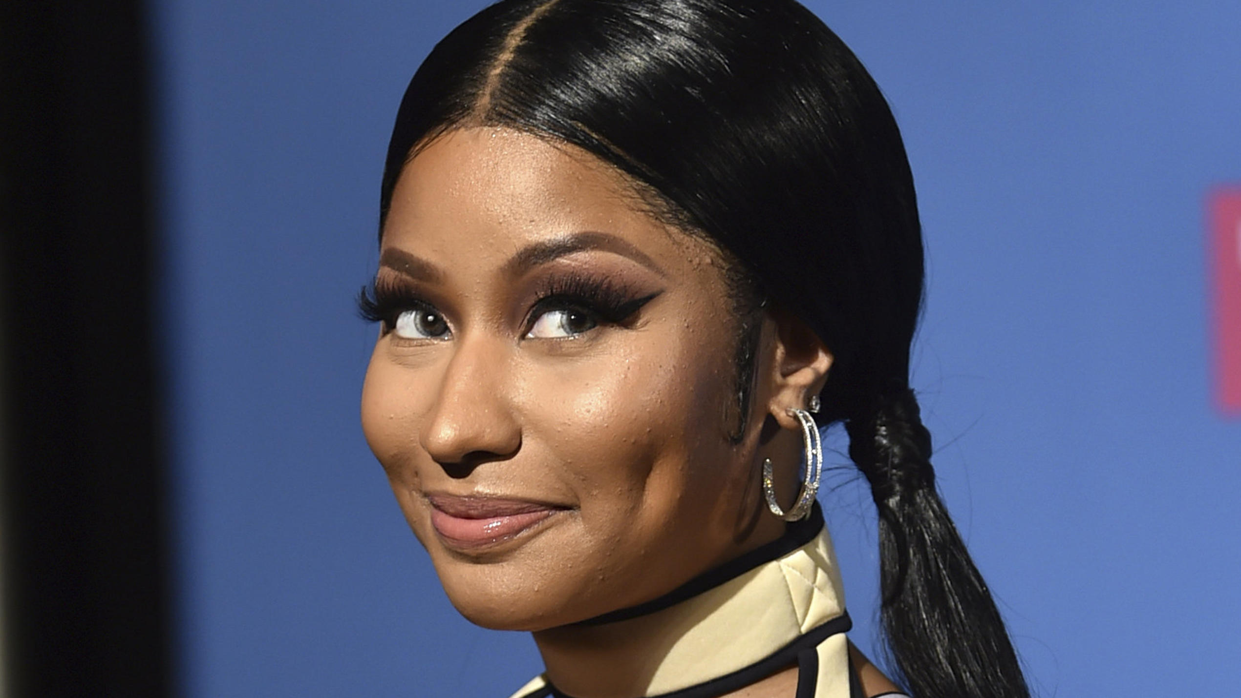 Us Rapperin Nicki Minaj Neujahrsgruss Mit Schnappschussen Von Ihrem Baby